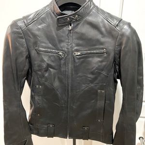 Leather jacket